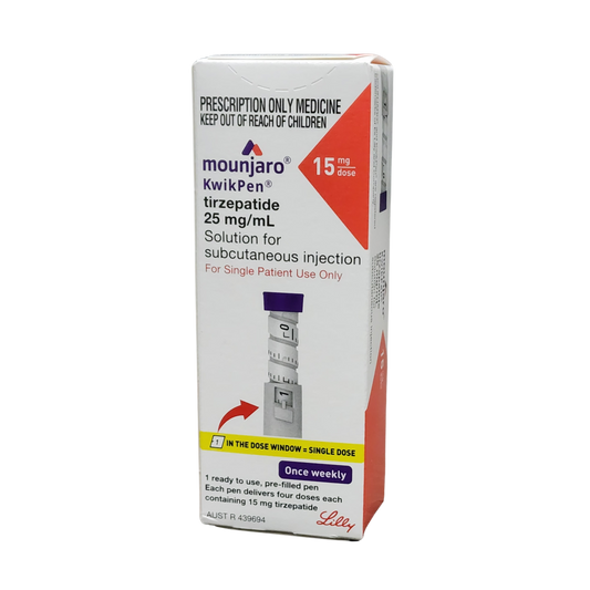 MOUNJARO KWIKPEN TIRZEPATIDE 15MG PER DOSE 25MG/ML 4 DOSES