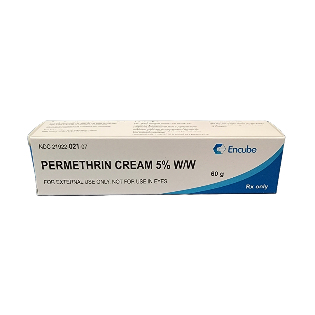 Permethrin Cream 5% Encube 60g - Permethrin