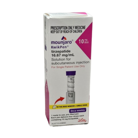 MOUNJARO KWIKPEN TIRZEPATIDE 10MG PER DOSE 16.67MG/ML 4 DOSES